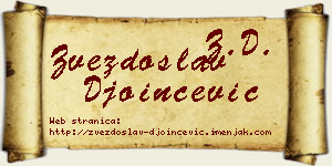 Zvezdoslav Đoinčević vizit kartica